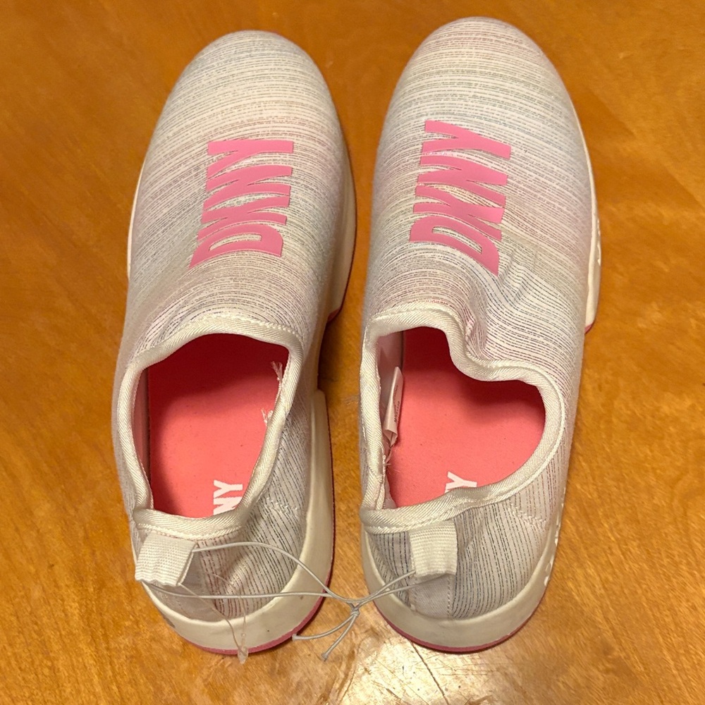 DKNY Pink and White Athletic Shoes⭐️ - Picture 2 of 4